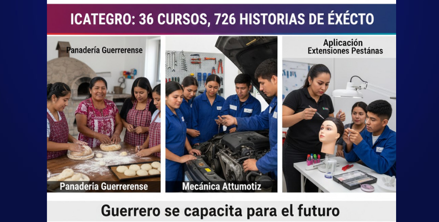 700 PERSONAS SE CAPACITAN EN GUERRERO