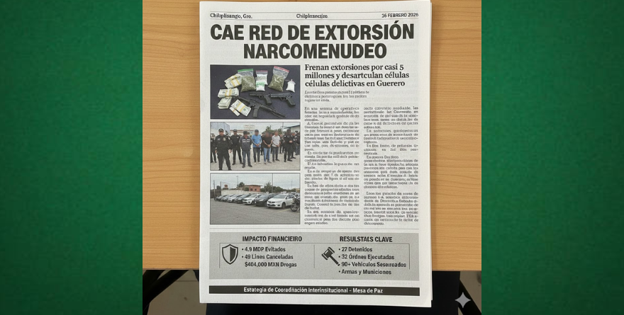 CAE RED DE EXTORSIÓN Y NARCOMENUDEO