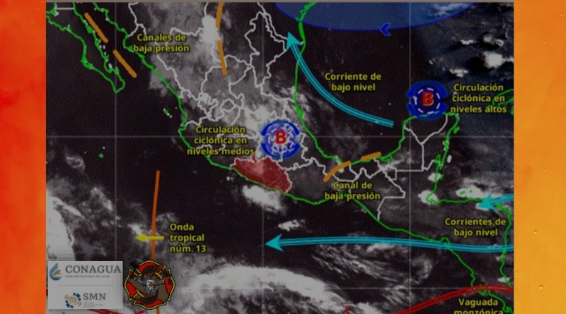 DÍA DE LLUVIAS Y CALOR EXTREMO EN GUERRERO