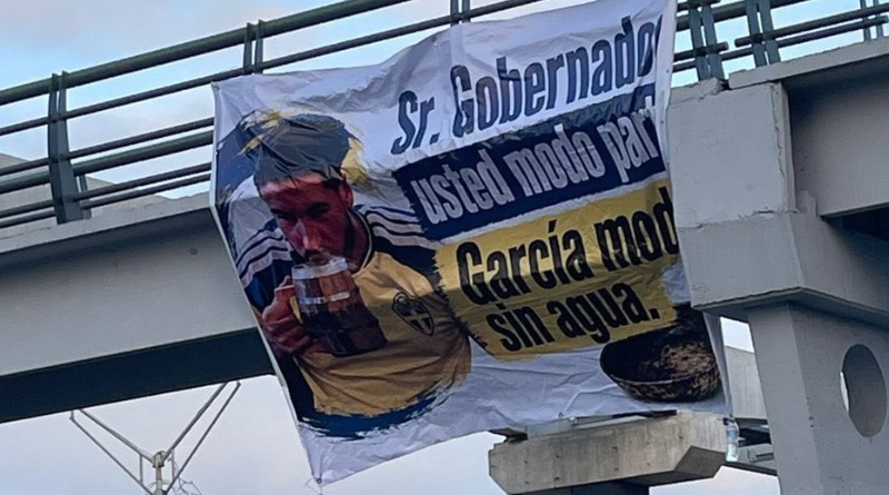 PARTY Y GARCÍA CLAMAN POR AGUA MIENTRAS PROTESTAS ARRECIAN