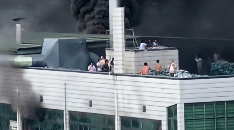 28 PERSONAS PIERDEN LA VIDA EN INCENDIO DE FÁBRICA CHINA DE CALZADO