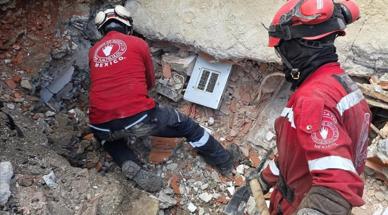40 CUERPOS SON RECUPERADOS POR MISIÓN MEXICANA EN VENEZUELA