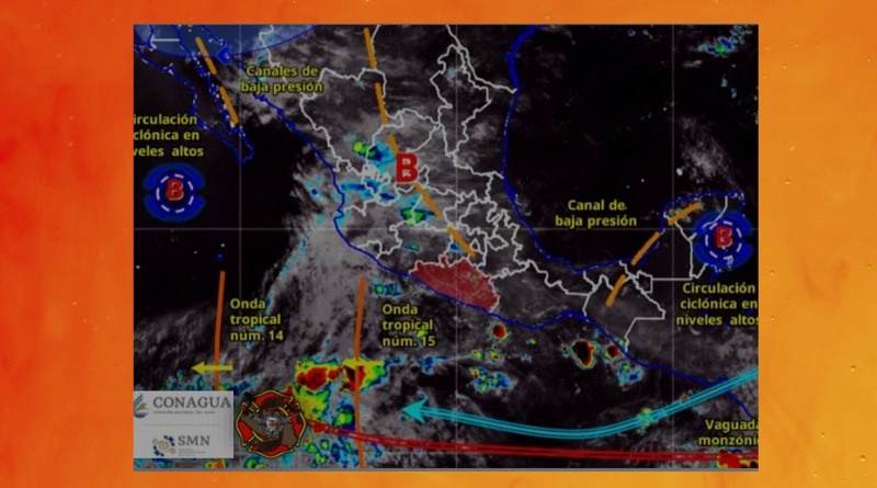 ¡TOMA PRECAUCIONES! LLUVIAS Y CALOR EN EL ESTADO