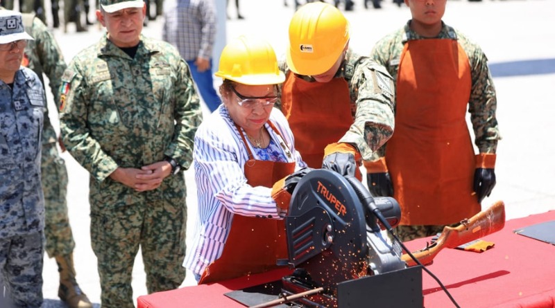 ACCIONES POR LA PAZ: INUTILIZAN 56 ARMAS EN CHILPANCINGO