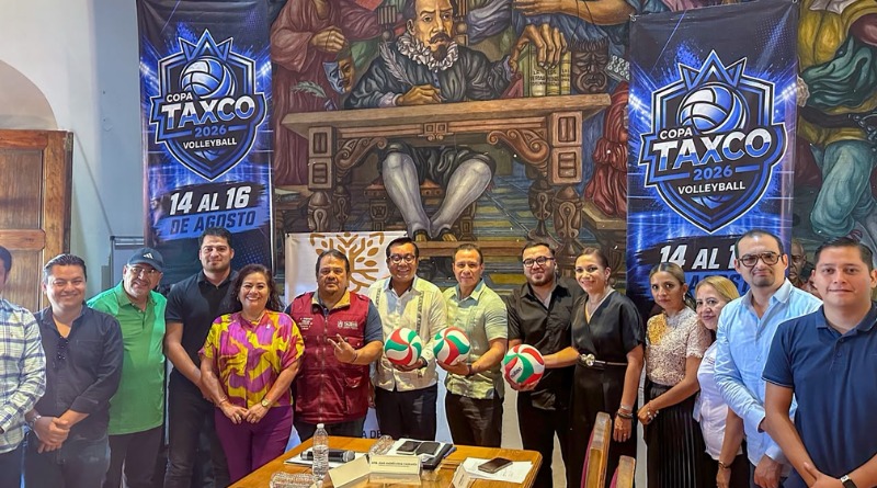 VOLEIBOL Y TURISMO: TAXCO SE ALISTA PARA LA COPA 2026