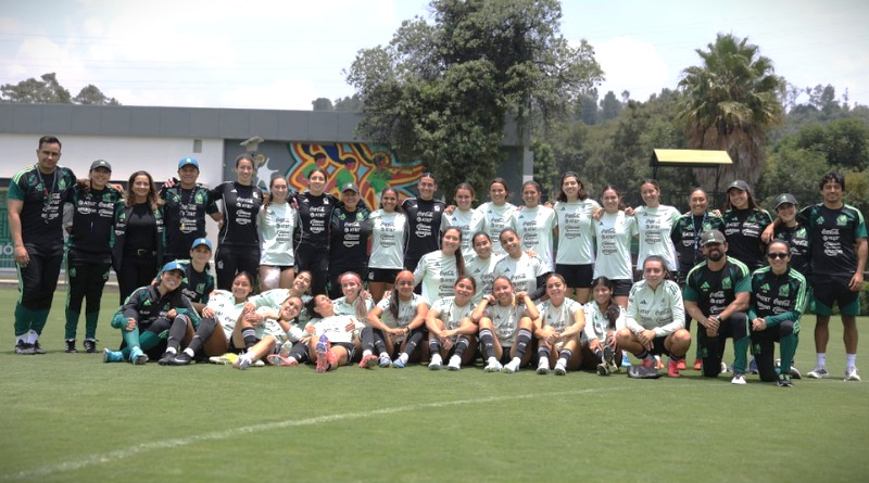LA SELECCIÓN FEMENIL YA ESTÁ EN SANTO DOMINGO