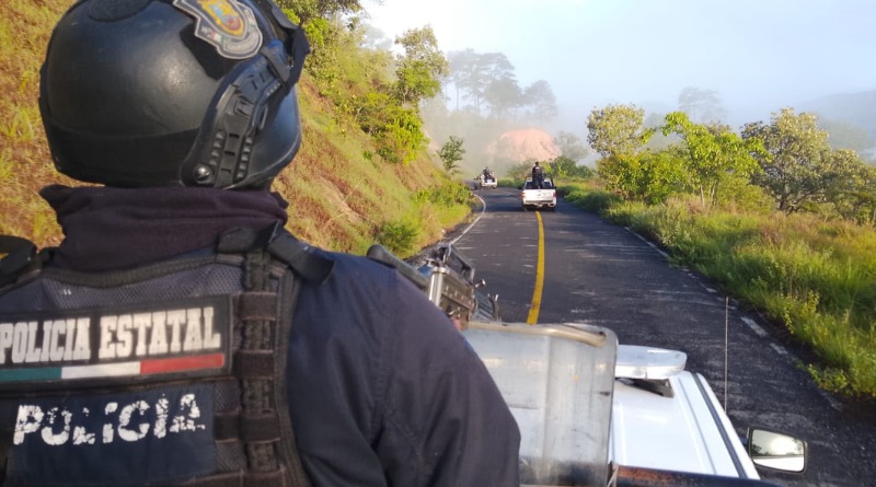 DESPLIEGAN FUERZAS FEDERALES Y ESTATALES EN CARRIZAL DEL PINZÓN