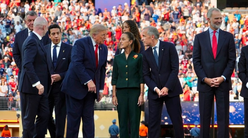 AL TERRENO DE TRUMP LLEGA SHEINBAUM