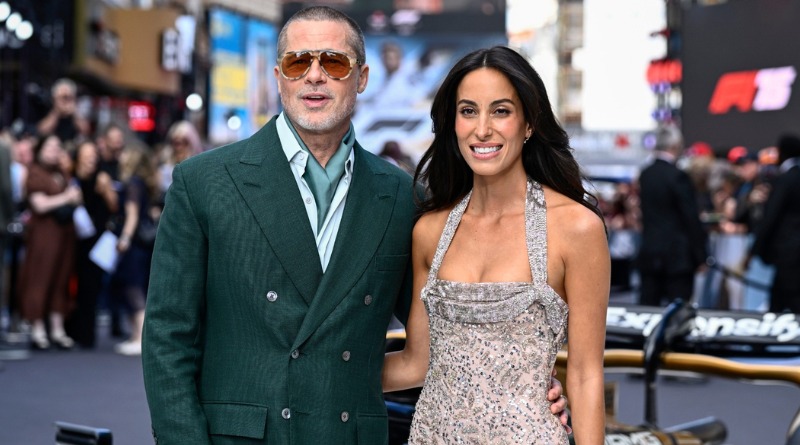 BRAD PITT E INES DE RAMON LUCEN SU NOVIAZGO EN REDES SOCIALES