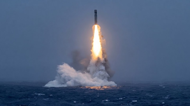 ENSAYO SUBMARINO: CHINA PRUEBA MISIL ESTRATÉGICO