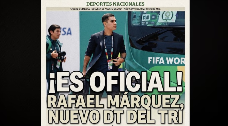 FMF CONFIRMA OFICIALMENTE A RAFAEL MÁRQUEZ COMO ENTRENADOR DEL TRI