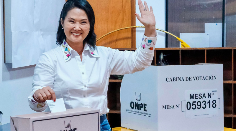 FUJIMORI GANA BALOTAJE EN PERÚ Y ES FELICITADA POR LA UE