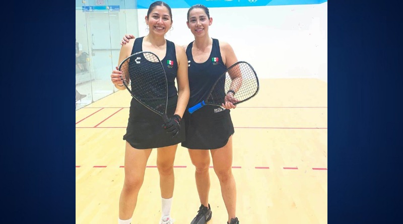 HERRERA Y MEJÍA SE CORONAN BICAMPEONAS DEL RAQUETBOL EN JCC