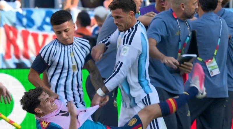 LA AFICIÓN REVELA SU LADO VIOLENTO LUEGO DE LA FINAL DEL MUNDIAL