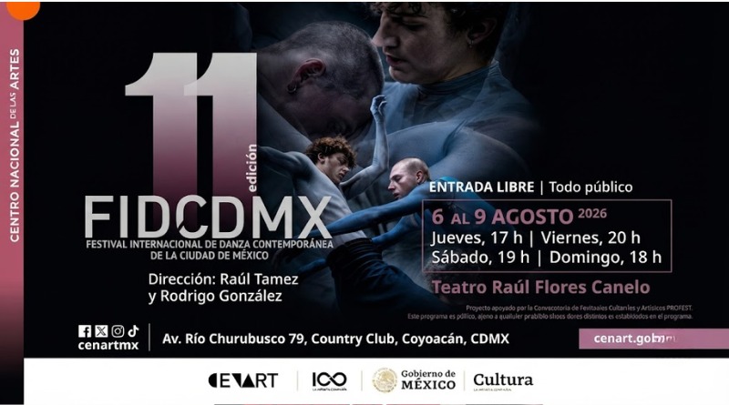 LA MEJOR DANZA CONTEMPORÁNEA MUNDIAL ARRIBA AL CENART