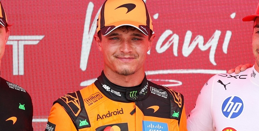 LANDO NORRIS TRABAJA EN RECUPERAR PUNTOS CON PENALIZACIÓN