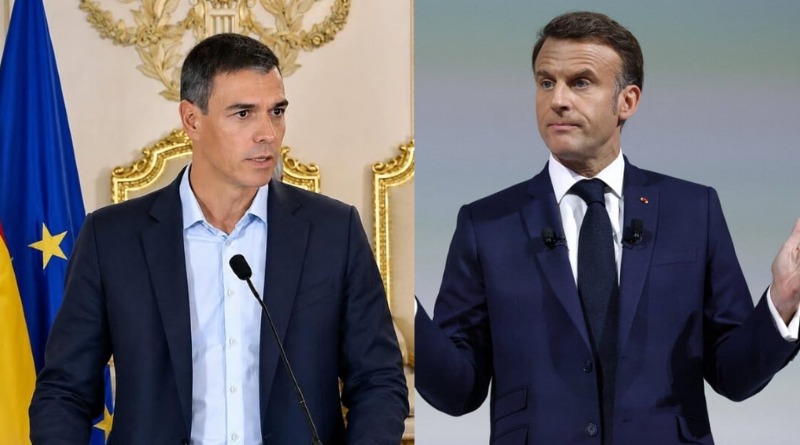 MACRON MANIFIESTA SOLIDARIDAD CON SÁNCHEZ POR LA CRISIS DE CEUTA