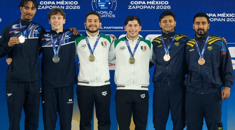 MÉXICO ALINEARÁ EQUIPO COMPLETO EN FINALES DE CLAVADOS DE JCC