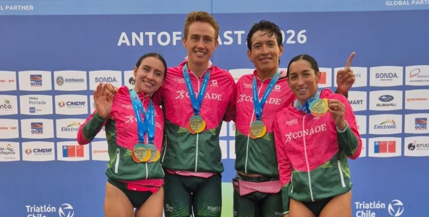 MÉXICO PREVALECE EN TRIATLÓN AMÉRICAS ANTOFAGASTA 2026