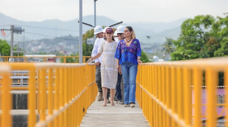 OBRAS HIDRÁULICAS SUPERVISADAS POR SHEINBAUM Y EVELYN SALGADO EN ACAPULCO