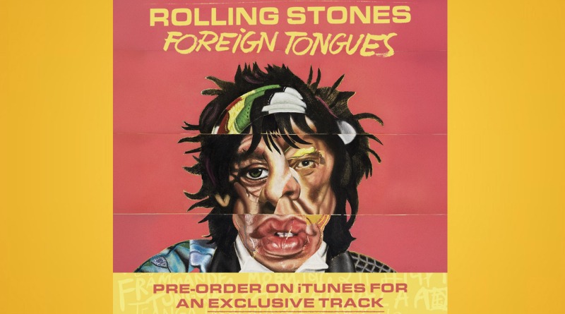 SHOW DE DRONES MARCA LANZAMIENTO DEL NUEVO DISCO THE ROLLING STONES