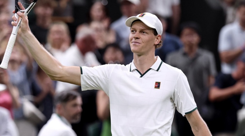 SINNER DOMINA A STRUFF Y SIGUE EN WIMBLEDON HACIA SEMIFINALES