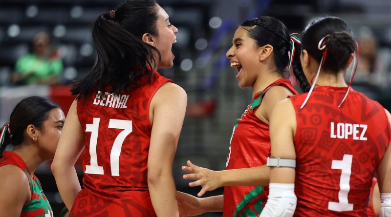 TRI FEMENIL SUB-21 CONQUISTA BRONCE EN VOLEIBOL COLUMBUS