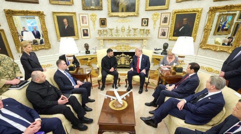 TRUMP Y ZELENSKY EXHIBEN SU SINTONÍA