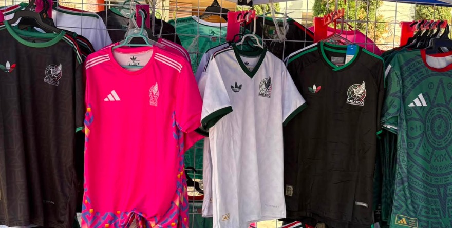 VENTA RÉCORD: LA PLAYERA DE MÉXICO LIDERA EL MUNDIAL