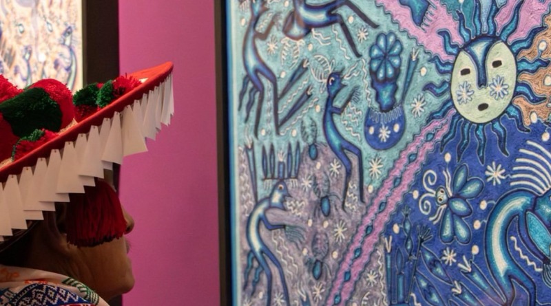 VISIÓN WIXÁRIKA DEL ORIGEN DEL MUNDO EN MURALES QUE EXPONE MUSA