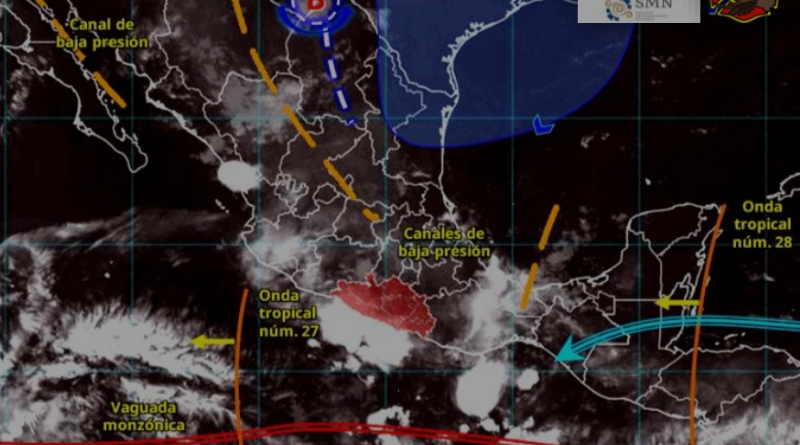 EN GUERRERO SE PREVÉN LLUVIAS VESPERTINAS: SGIRPCGRO