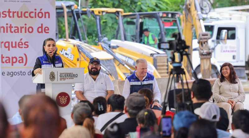 ARRANCA EVELYN SALGADO DRENAJE EN PUERTO MARQUÉS
