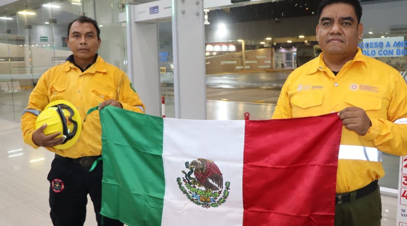 SE SUMAN RESCATISTAS DE GUERRERO A INCENDIOS EN CANADÁ