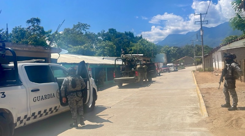 CONTINÚAN ACCIONES DE SEGURIDAD EN LA SIERRA DE CHILPANCINGO