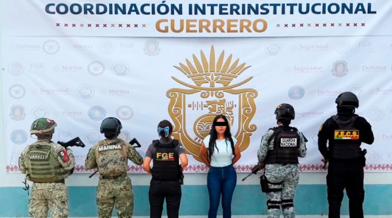 CAPTURAN A “LA MUÑECA DE LA MAFIA” POR EXTORSIÓN EN ACAPULCO