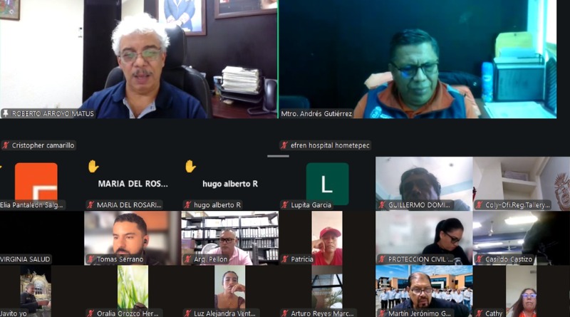 CAPACITAN A FUNCIONARIOS EN PREVENCIÓN DE SISMOS