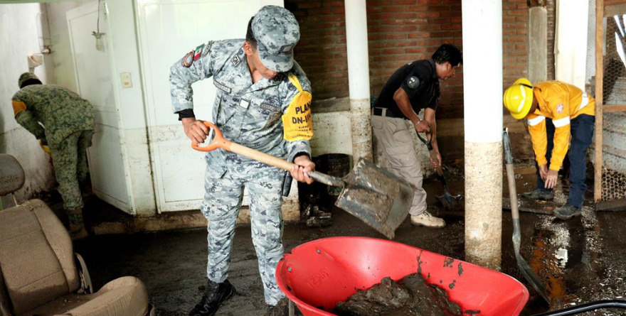EJÉRCITO MEXICANO REALIZA JORNADA DE LABOR SOCIAL EN YETLA