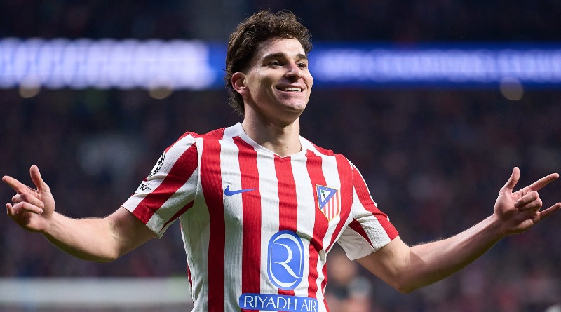 ATLÉTICO ACCEDERÍA A LA VENTA DE JULIÁN ÁLVAREZ AL ARSENAL