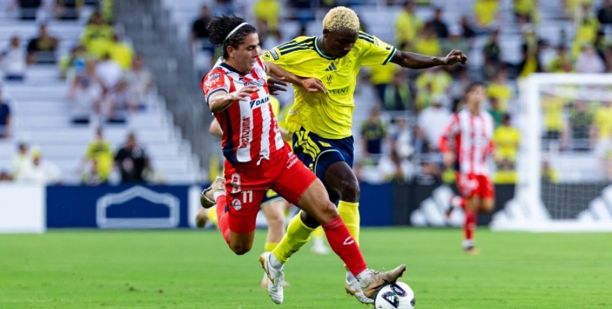 ATLÉTICO DE SAN LUIS ELIMINADO DE LA LEAGUES CUP TRAS GOLEADA DE NASHVILLE