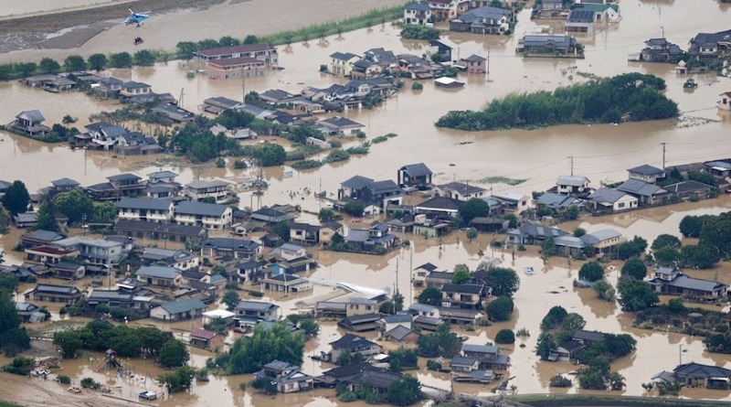 AUMENTAN A 13 LAS VÍCTIMAS MORTALES POR LLUVIAS EN JAPÓN