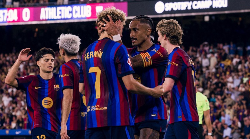 BARCELONA APRUEBA ANTE EL ATHLETIC DE BILBAO