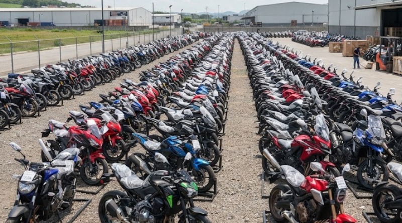 CRECIÓ 76.5% EL VOLUMEN DE EXPORTACIONES DE MOTOCICLETAS EN 2025