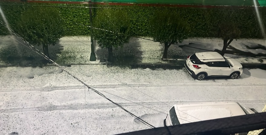 CUATRO ALCALDÍAS DE LA CDMX BAJO INTENSO GRANIZO