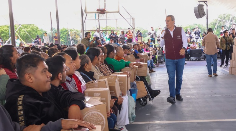 DESPENSAS SIN PARAR: 10 MIL UNIDADES EN EL SUR POBLANO