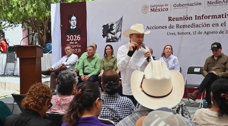 DESTINARÁN 654 MDP A TRABAJOS DE REMEDIACIÓN EN RÍO SONORA