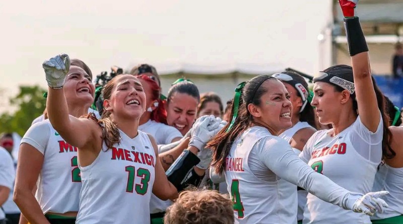 DRAMÁTICO TRIUNFO LLEVA A MÉXICO A LAS SEMIS EN FLAG FOOTBALL