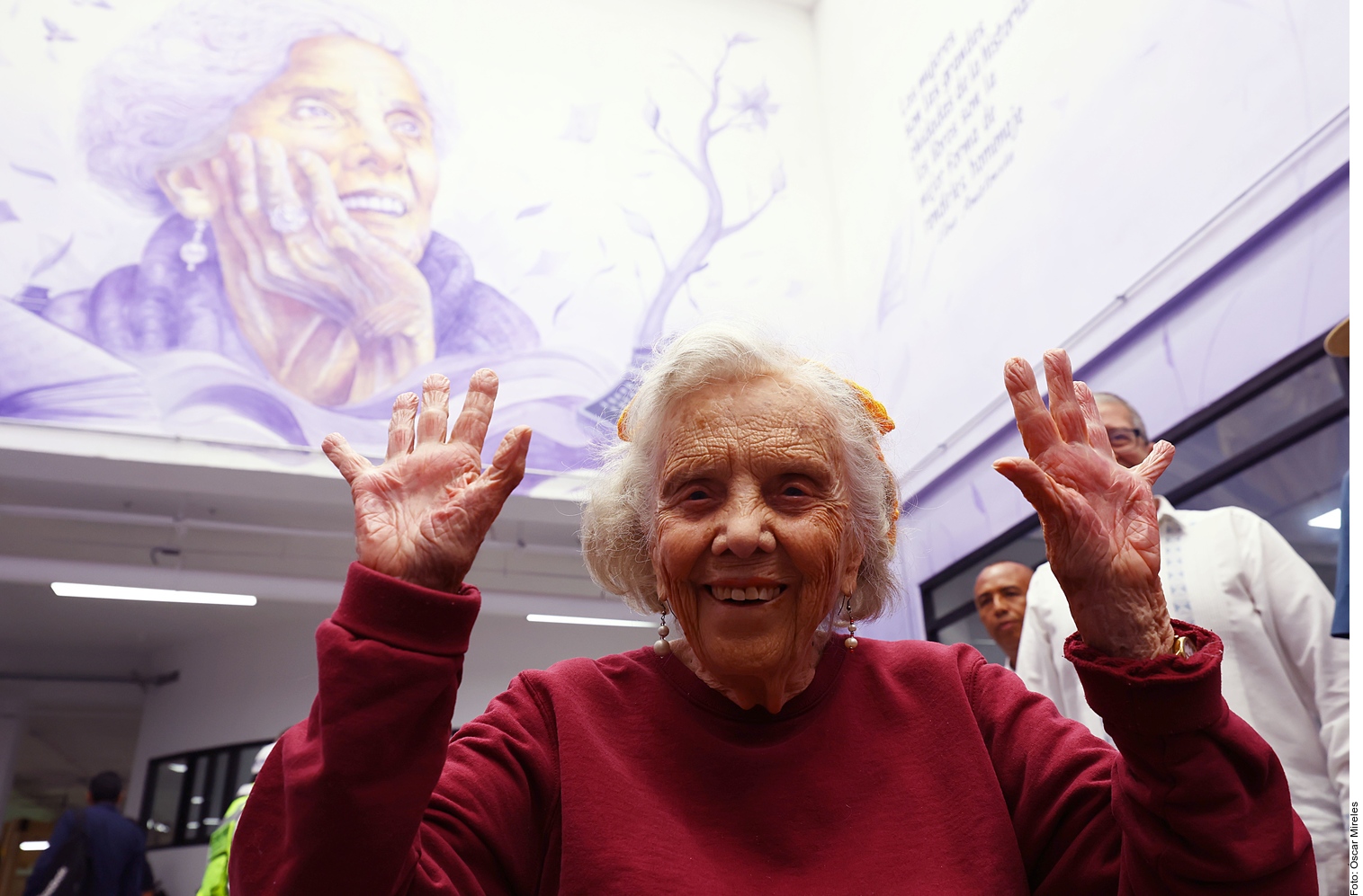 ELENA PONIATOWSKA, SÍMBOLO FEMINISTA DESDE LAS LETRAS