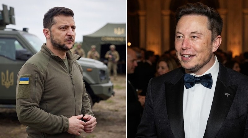 ELON MUSK OBTIENE LA CONDECORACIÓN ORDEN DE LA LIBERTAD DE ZELENSKI