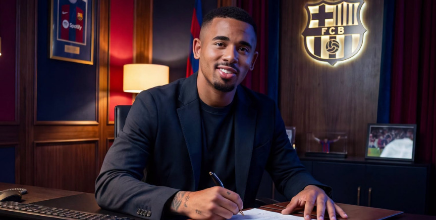 GABRIEL JESUS FORTALECERÁ EL ATAQUE AZULGRANA