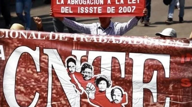 LA CNTE BUSCA CAMBIOS AL RÉGIMEN LABORAL DOCENTE